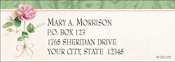 Victorian Rose Address Labels
