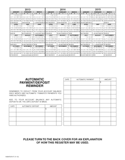 Secretary/Duplicate Deskbook Register - X107