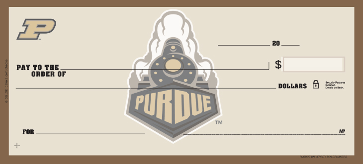 Purdue University Check
