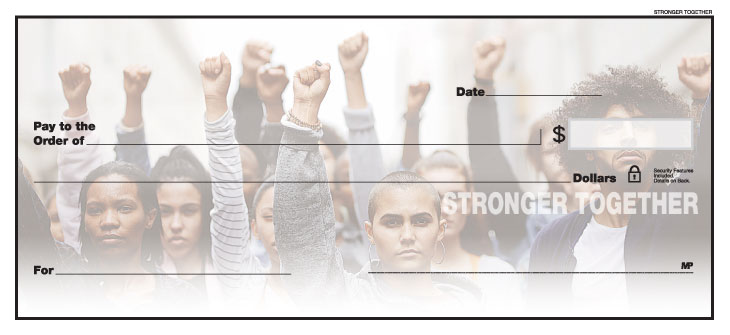 Stronger Together Check