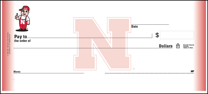 University of Nebraska Check